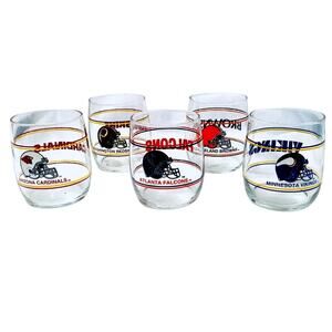 VTG 1990’S NFL FOOTBALL TEAM NAME & HELMET GLASSES